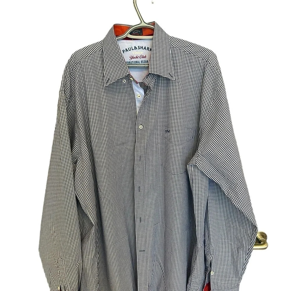 Paul and Shark new dress shirt never worn size 46 - Picture 1 of 11
